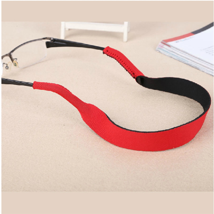 Chaînes et cordons de lunettes colorés de sangle de lunettes élastiques de concepteur personnalisé