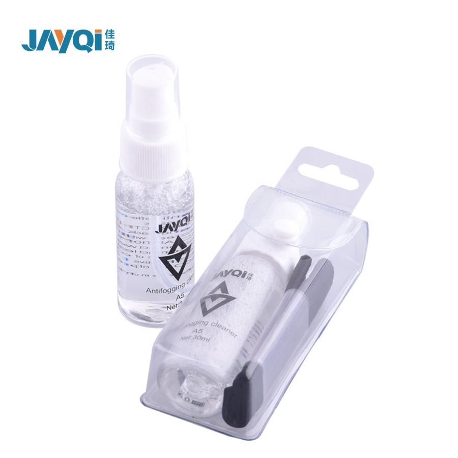 Spray nettoyant pour lentilles à logo personnalisé avec microfibre douce